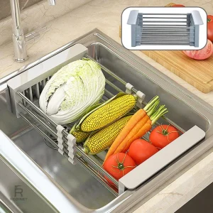 Accessoire évier : panier de drainage pour une cuisine organisée