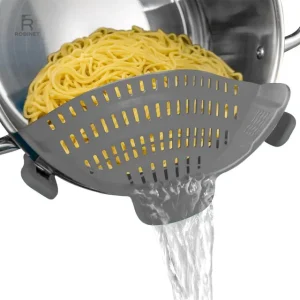 Accessoire de cuisine en silicone pour égoutter facilement