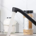 Robinet de cuisine pratique avec réglage de température