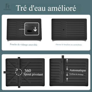 Planche à découper avec double niveau pour un usage polyvalent