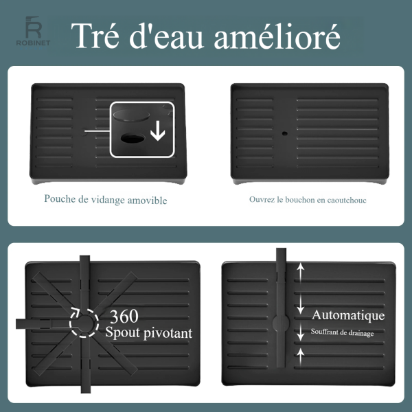 Planche à découper avec double niveau pour un usage polyvalent