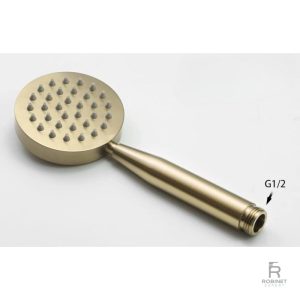 Pommeau de douche or, haute pression pour un confort optimal