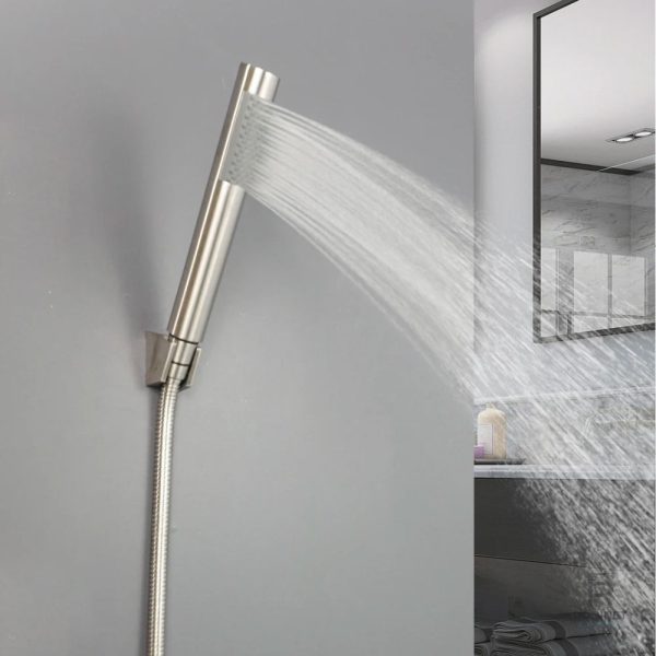 Pommeau de douche chrome pour un jet puissant