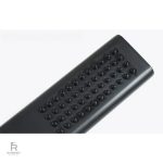 Accessoire de salle de bain : pommeau noir haute pression