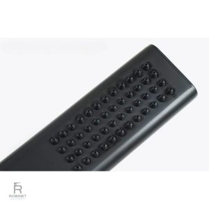 Accessoire de salle de bain : pommeau noir haute pression