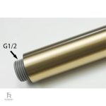 Design moderne de pommeau de douche en or