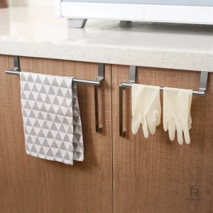 Porte-serviettes en acier inoxydable pour évier