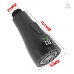 Pulvérisateur compact pour évier avec éclairage utile