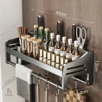 Solution de rangement suspendu pour ustensiles de cuisine