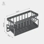 Rangement compact pour évier, idéal pour petits espaces