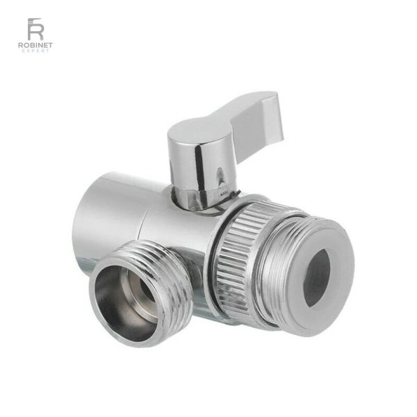 Robinet 3 voies pour WC