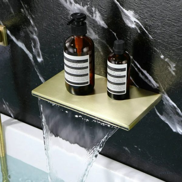 Robinet de baignoire avec effet fontaine