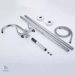 Robinet sur pied pour baignoire, accessoire décoratif idéal