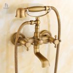 Robinet baignoire vintage 2 trous