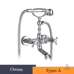 Robinet élégant pour baignoire classique