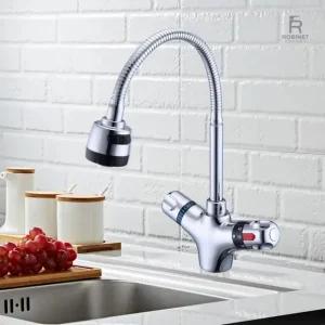Robinet à deux voies pour un usage pratique en cuisine