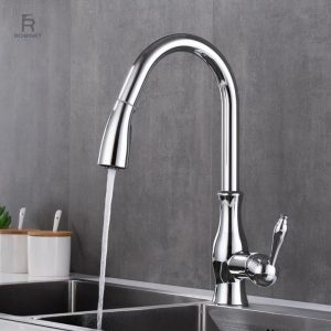 Robinet cuisine avec douchette intégrée moderne