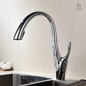 Robinet cuisine douchette 360 degrés, design moderne