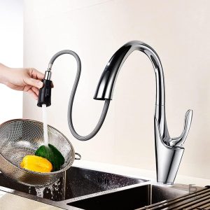Douchette pivotante pour cuisine, flexibilité optimale