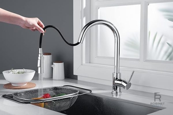 Douchette flexible pour robinet de cuisine