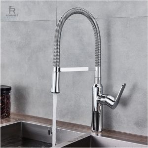 Robinet de cuisine douchette monotrou moderne