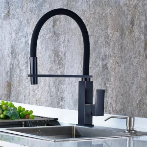 Robinet cuisine douchette rétractable moderne