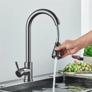 Robinet Cuisine Douchette Rotative