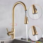 Robinet design cuisine avec douchette