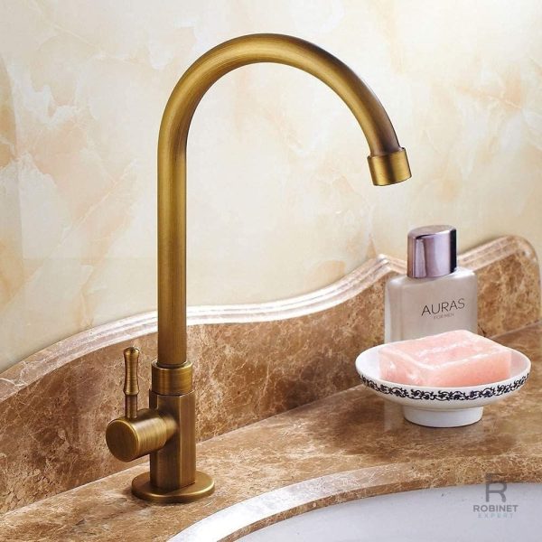 robinet-cuisine-en-bronze-antique-1 Robinet Cuisine Bronze Antique