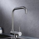 Robinet de cuisine orientable avec rotation à 360°
