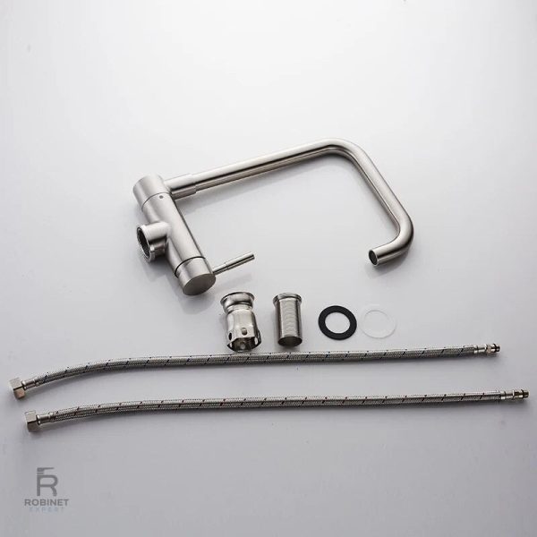 Robinet orientable pour un nettoyage facile des surfaces