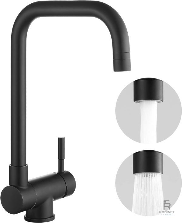 Robinet à rotation pour un confort optimal en cuisine