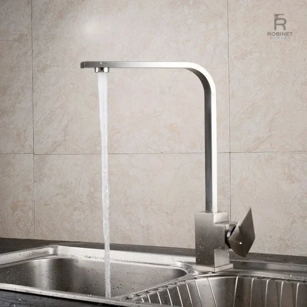 robinet-cuisine-pivot-eau-chaude-et-froide-1 Robinet cuisine pivot eau chaude et froide