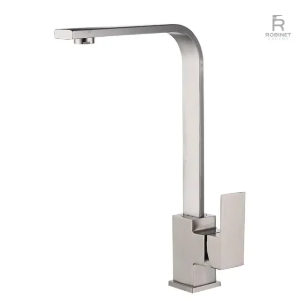Robinet pivotant pour cuisine, eau chaude et froide