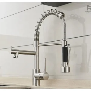 Robinet de cuisine moderne avec fonction douchette