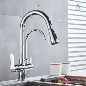 Douchette de cuisine purifiée pour un lavage efficace