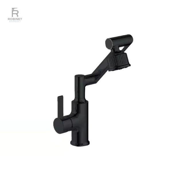 Robinet rabattable en inox, design fonctionnel pour cuisine