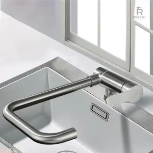 Robinet pliable pour un gain de place optimal