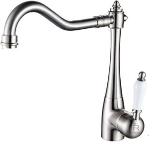 Robinet vintage pour un look rétro dans la cuisine
