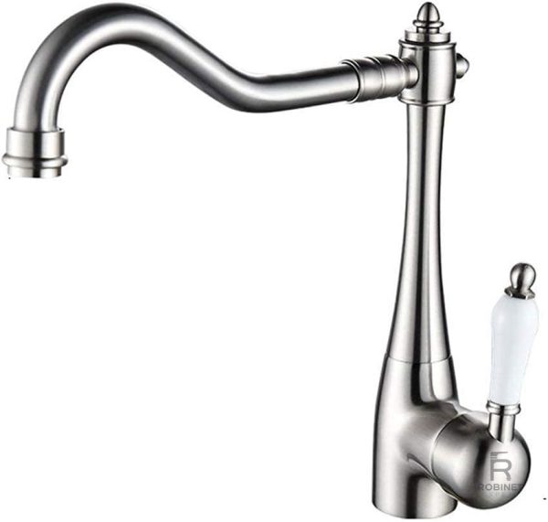 Robinet vintage pour un look rétro dans la cuisine