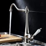 Robinet cuisine avec design classique et intemporel
