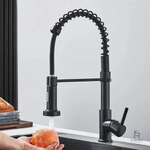 Robinet de cuisine douchette avec 2 modes de jet