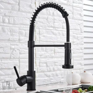 Robinet douchette cuisine avec fonction double jet