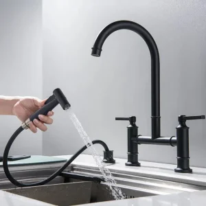 Robinet de cuisine à douchette pour un usage pratique
