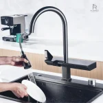 Robinet de cuisine avec douchette extensible