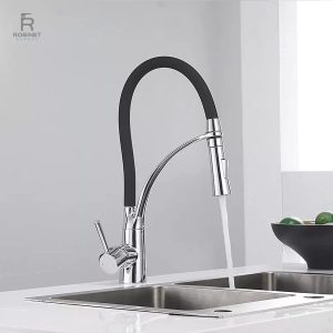 Robinet de cuisine avec douchette flexible