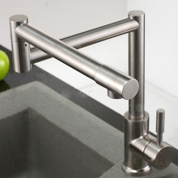 Robinet orientable pour un usage facile en cuisine