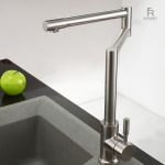 Robinet de cuisine design avec fonction pivotante