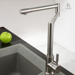 Robinet de cuisine design avec fonction pivotante