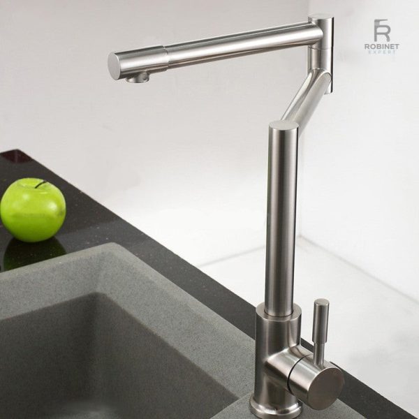 Robinet de cuisine design avec fonction pivotante